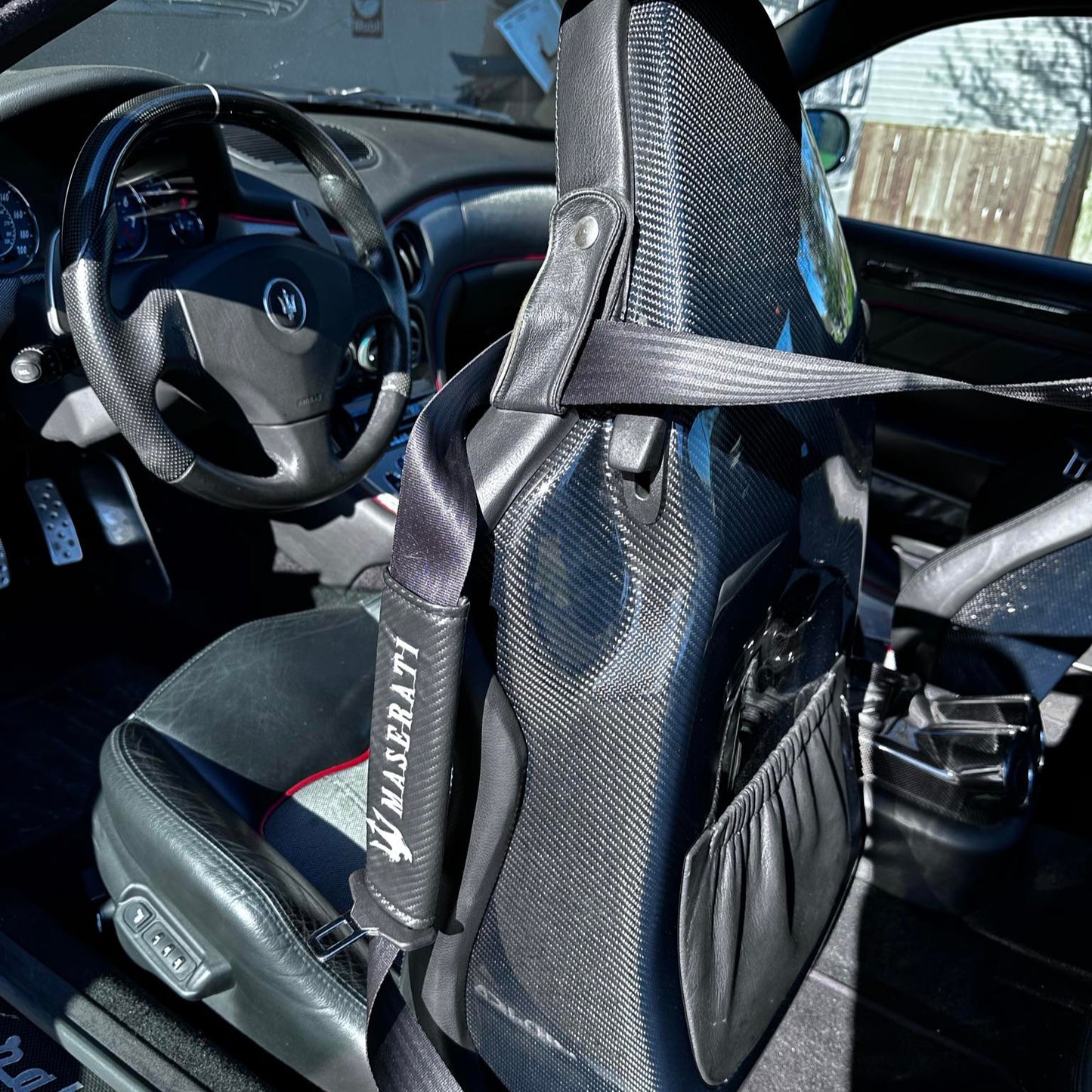 Maserati Gransport Carbon Fibre Seat Backs