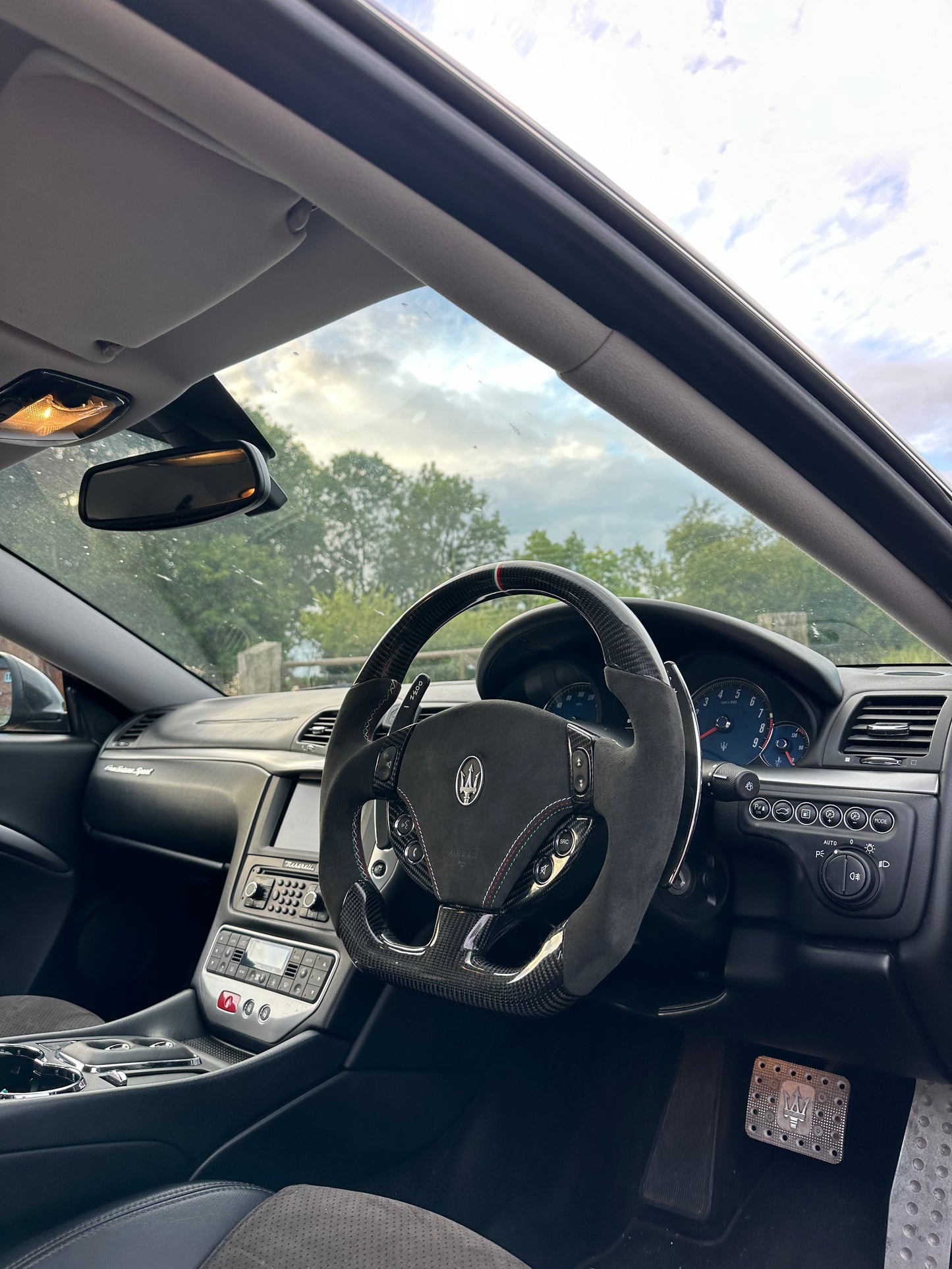 Maserati Granturismo / Grancabrio Carbon Fiber Steering Wheel