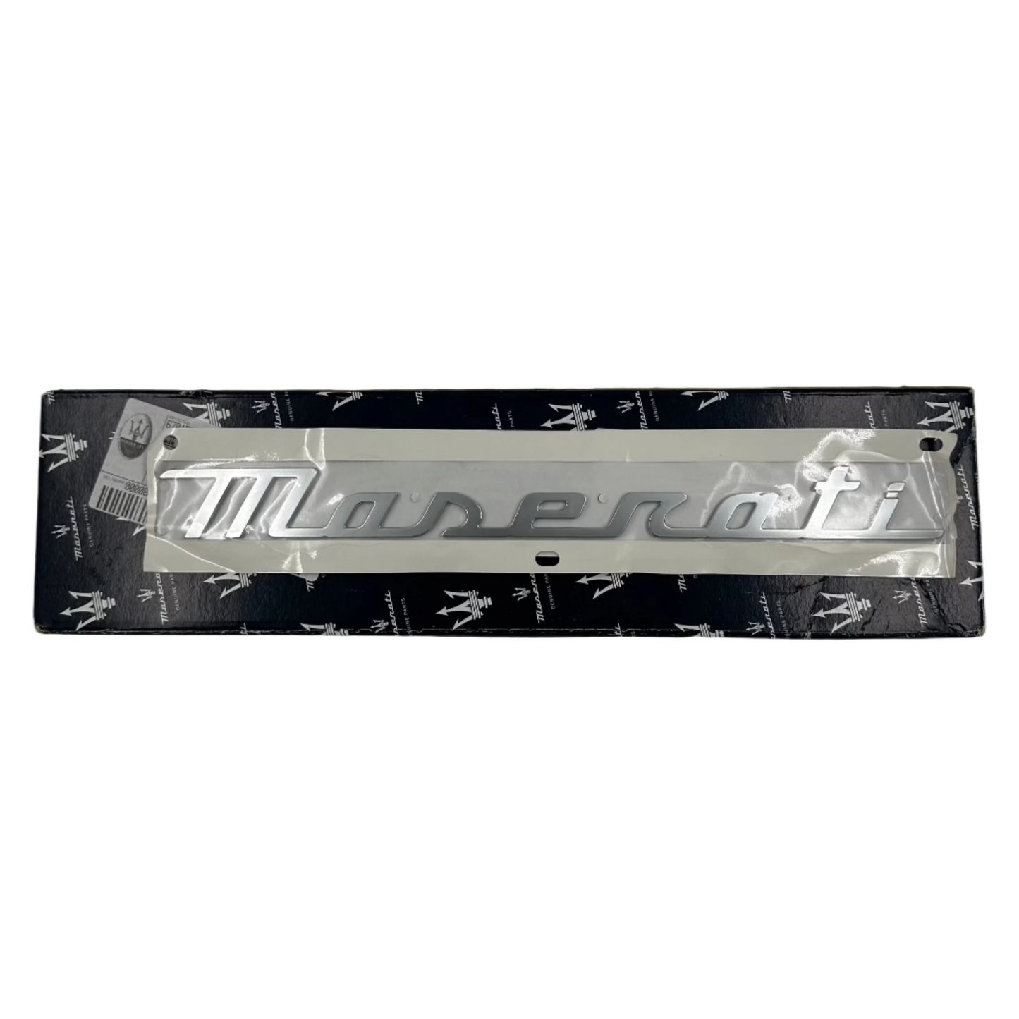 670157059 - MASERATI GRECALE / LEVANTE SATIN SILVER REAR LOGO