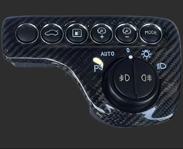 Maserati Granturismo & Grancabrio Carbon Fiber Light Switch Cover