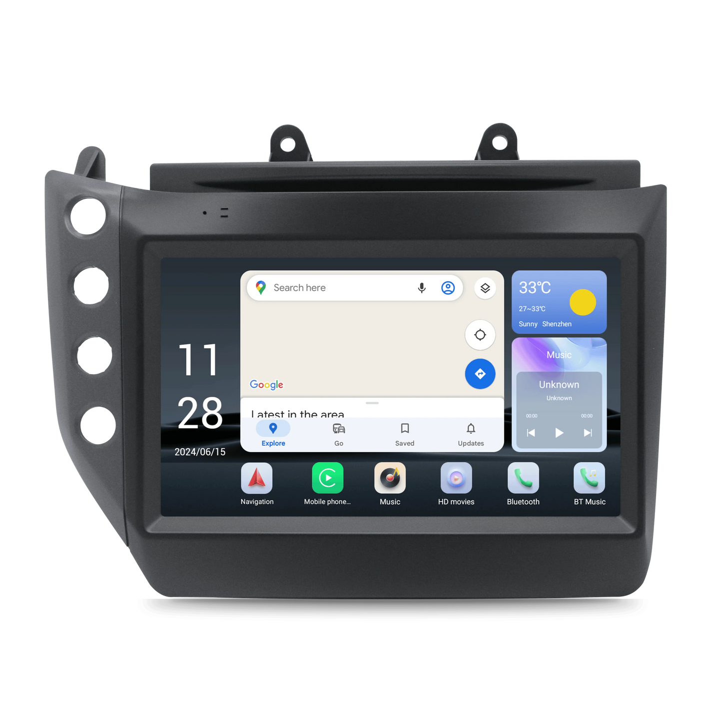 Maserati Granturismo & Grancabrio Android Head Unit