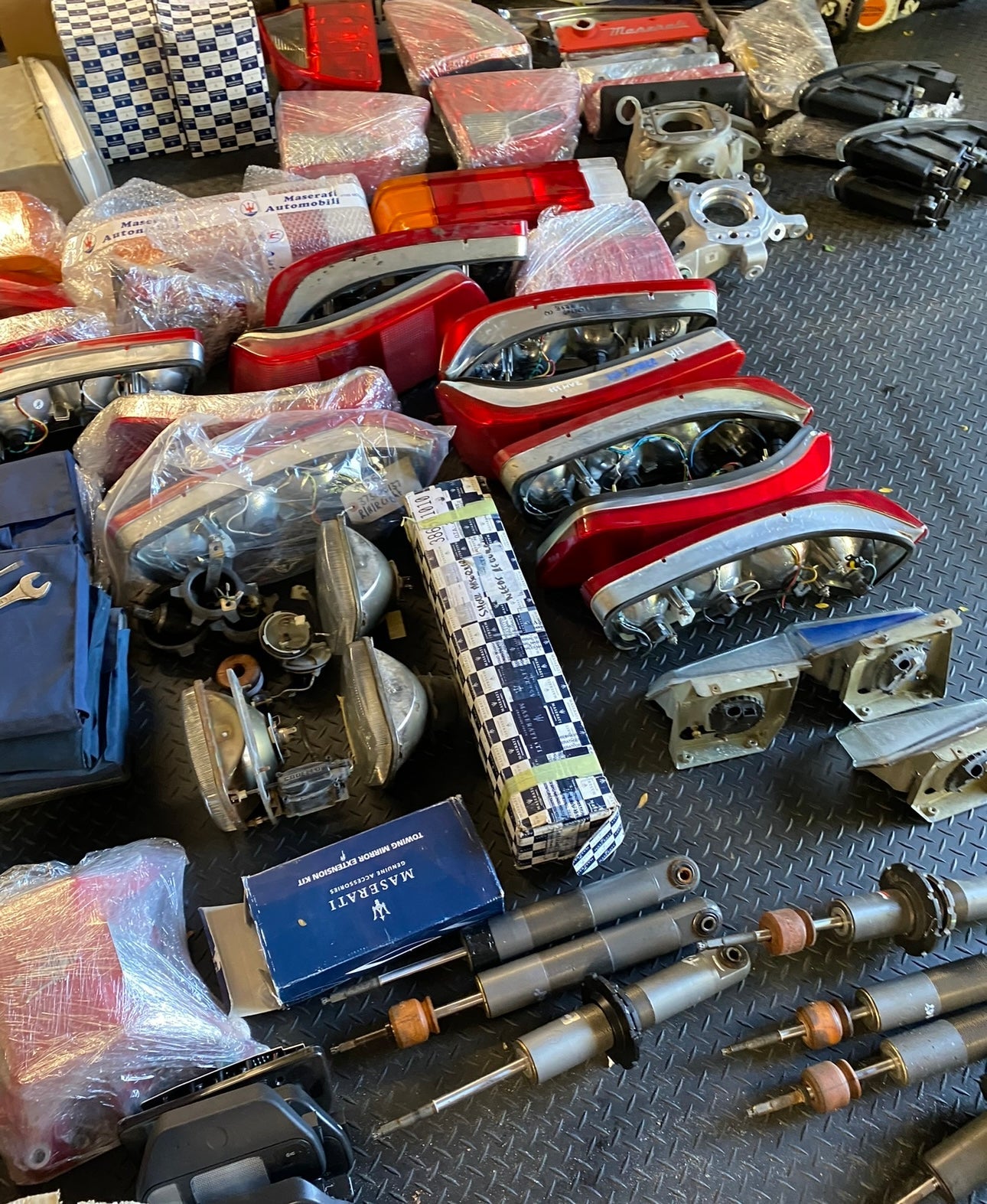 USED MASERATI PARTS LIST