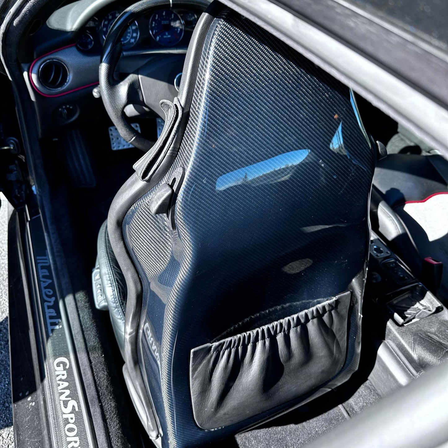 Maserati Gransport Carbon Fibre Seat Backs