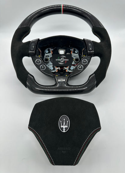 Maserati Granturismo / Grancabrio Carbon Fiber Steering Wheel