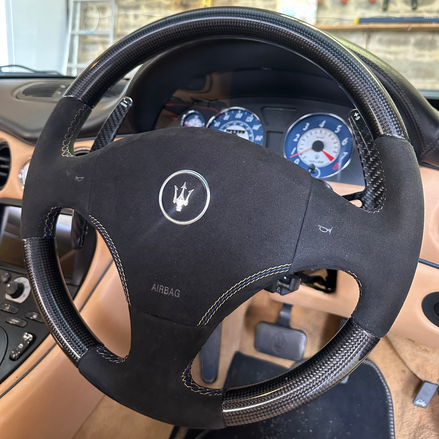 Maserati 4200 / Gransport Carbon Fibre Paddle Shifters