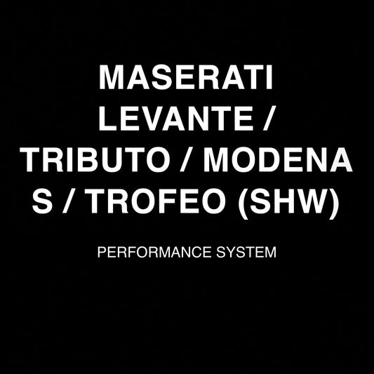 MASERATI LEVANTE / TRIBUTO / MODENA S / TROFEO BRAKE KIT (SHW)