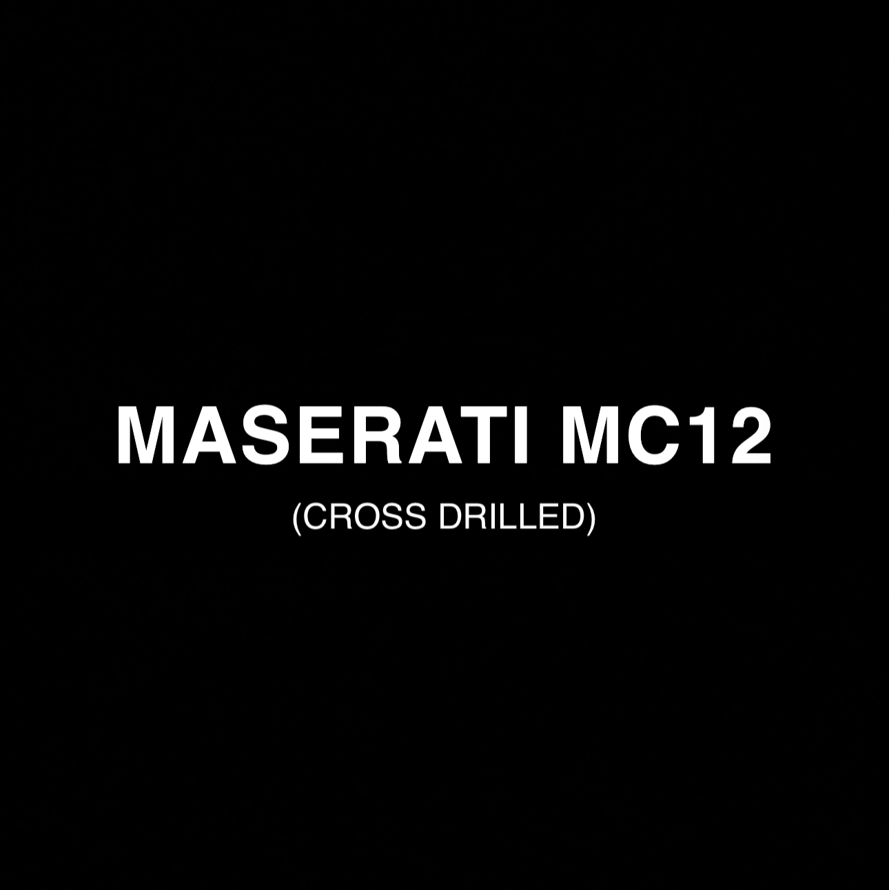 MASERATI MC12 BRAKE KIT
