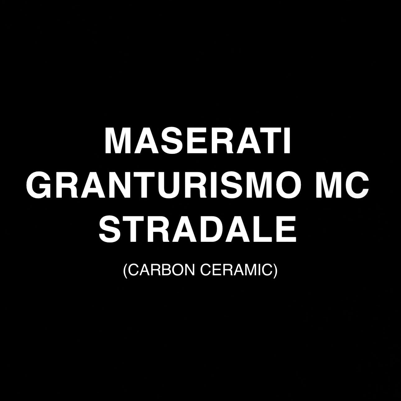 MASERATI GRANTURISMO MC STRADALE BRAKE KIT