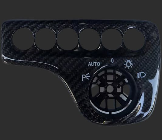 Maserati Granturismo & Grancabrio Carbon Fiber Light Switch Cover