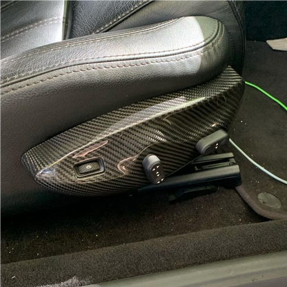 Maserati Granturismo / Grancabrio Carbon Fiber Seat switch Covers