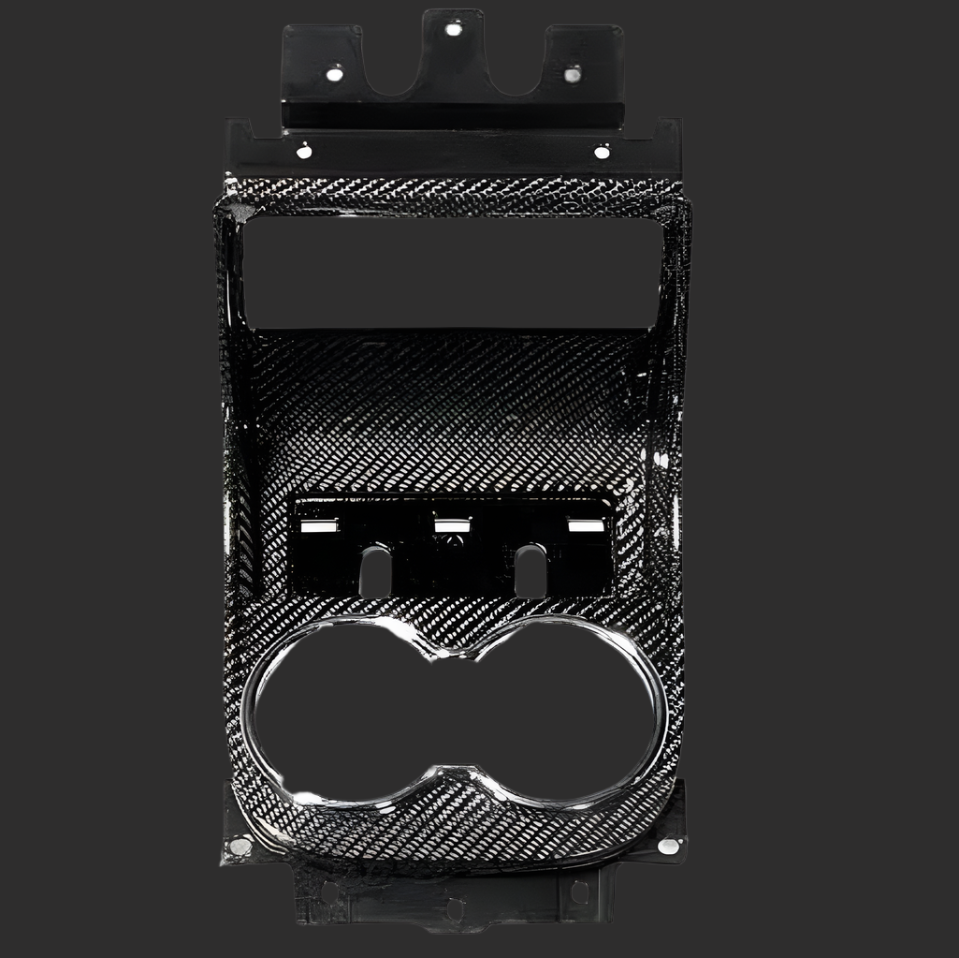 Maserati Granturismo & Grancabrio Carbon Fiber Rear Center Console